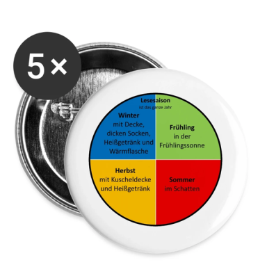 Lesesaison - Button
