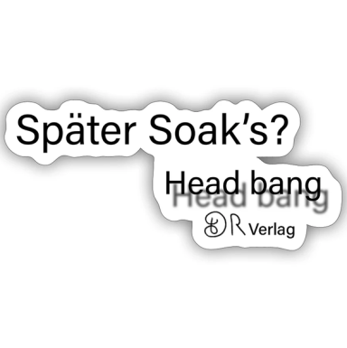 Head bang - Sticker